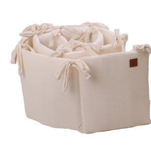 Paracolpi per lettino neonato in nidino cream