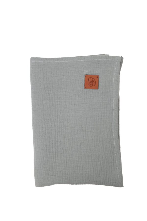 Mussole per neonato due misure verde-grigio